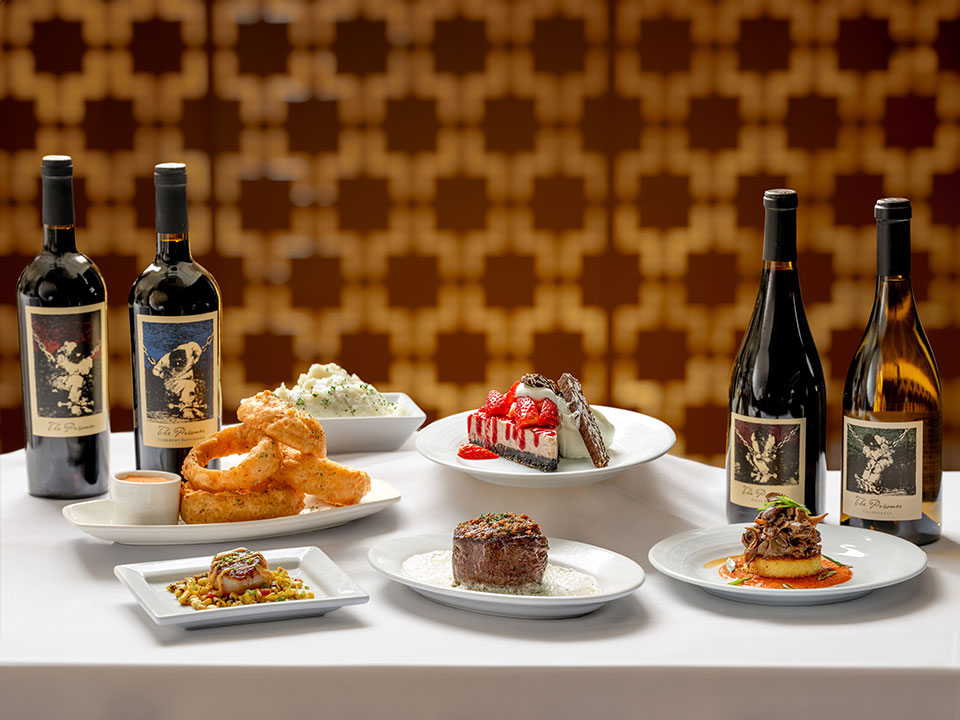 Ruth's Chris The Prisoner Wine Company TasteMaker Dinner