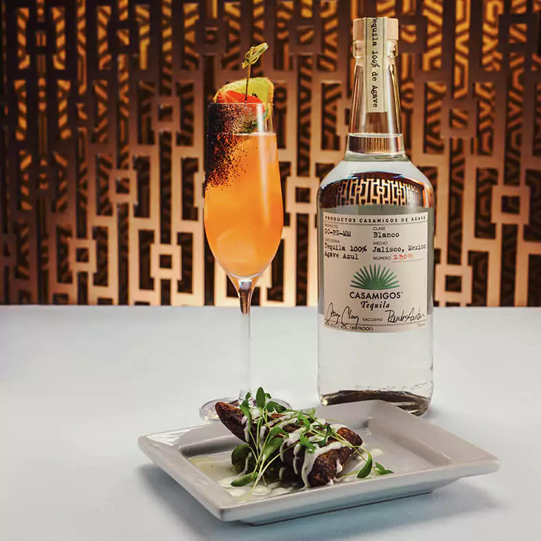 AMUSE-BOUCHE paired with CASA NOLA