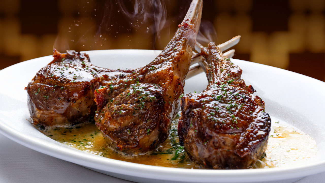 Ruth's Chris Lamb Chops for Easter