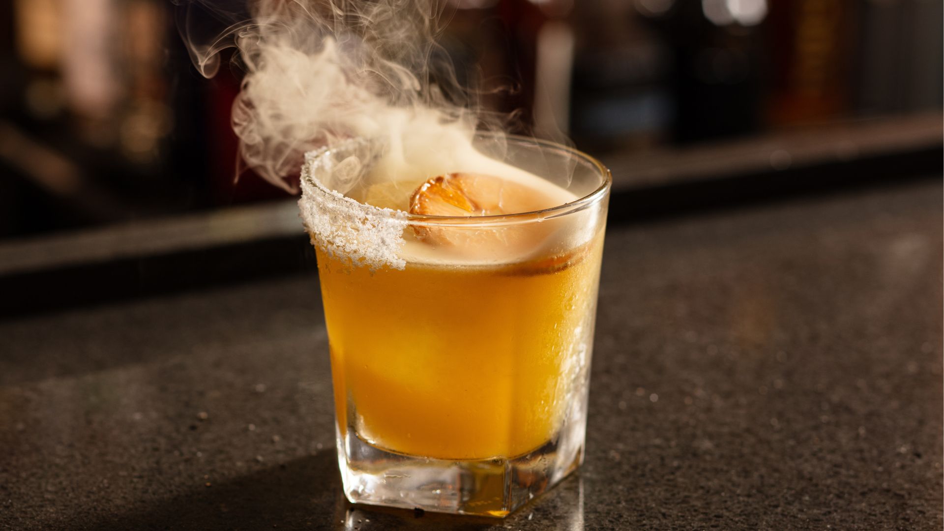 Ruth's Chris Chef’s Winter Selections item - smoked cocktail
