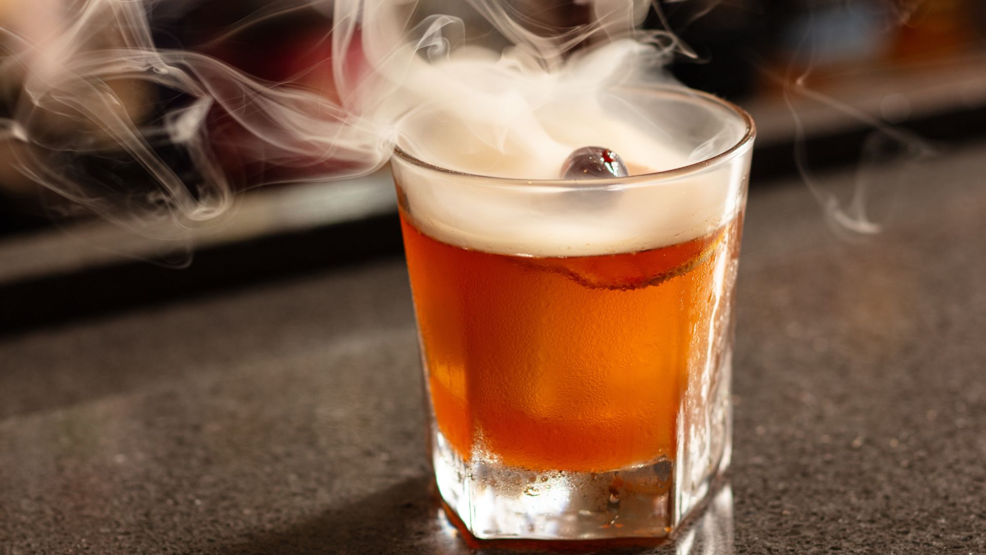 Enjoy the Ruth's Chris Chef’s Winter Selections with a smoked cocktail