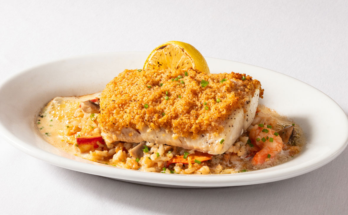 Ruth's Chris Crusted Butterfish 