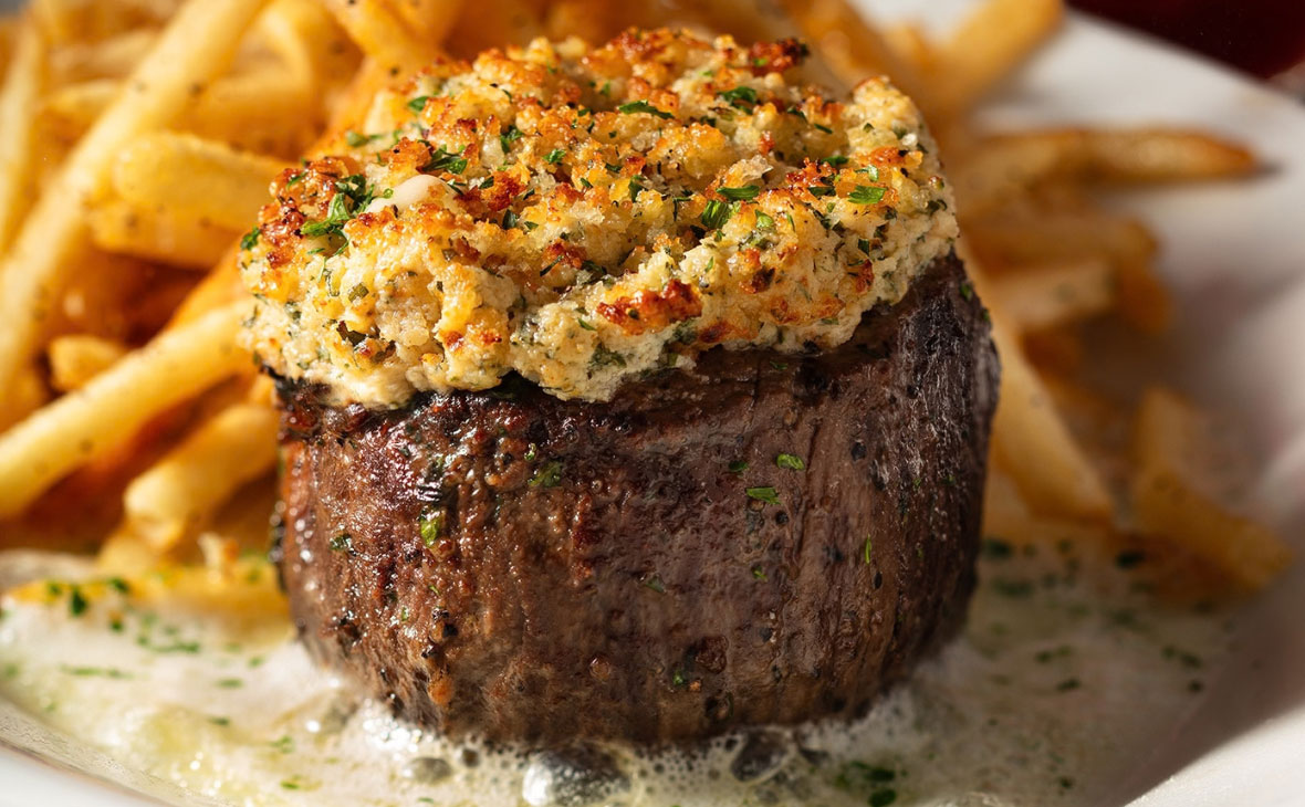 Ruth's Chris Parmesan Herb-Crusted Filet
