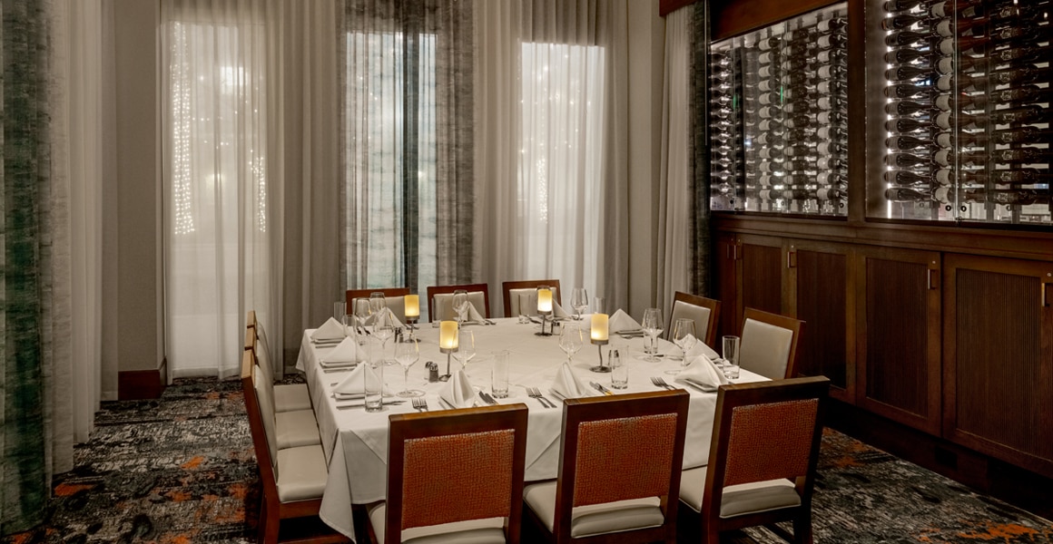 Ruth's Chris Orlando Dining Room