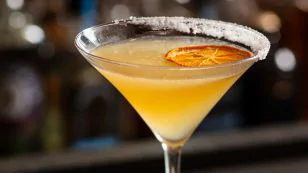 Citrus Honey Martini