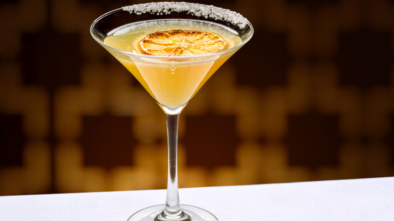 Citrus Honey Martini