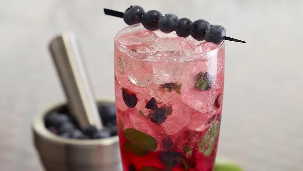 Blueberry Mojito